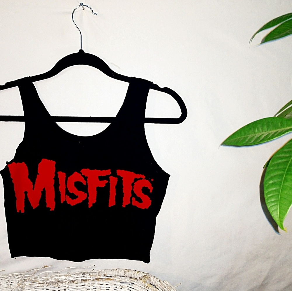Upcycled Misfits tank crop